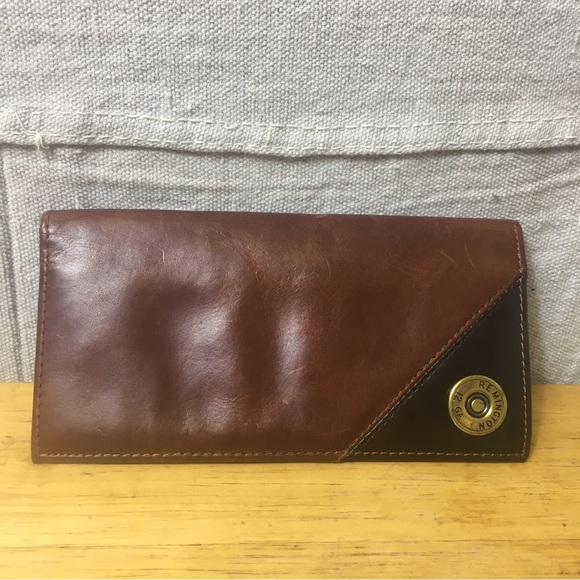 Remington Bags Vintage Remington 2 Ga Mens Leather Large Wallet